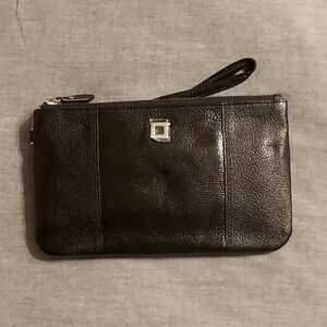 Loris Leather Wristlet with removable card holder